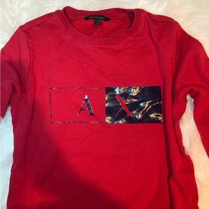 Armani exchange pullover sweatshirt